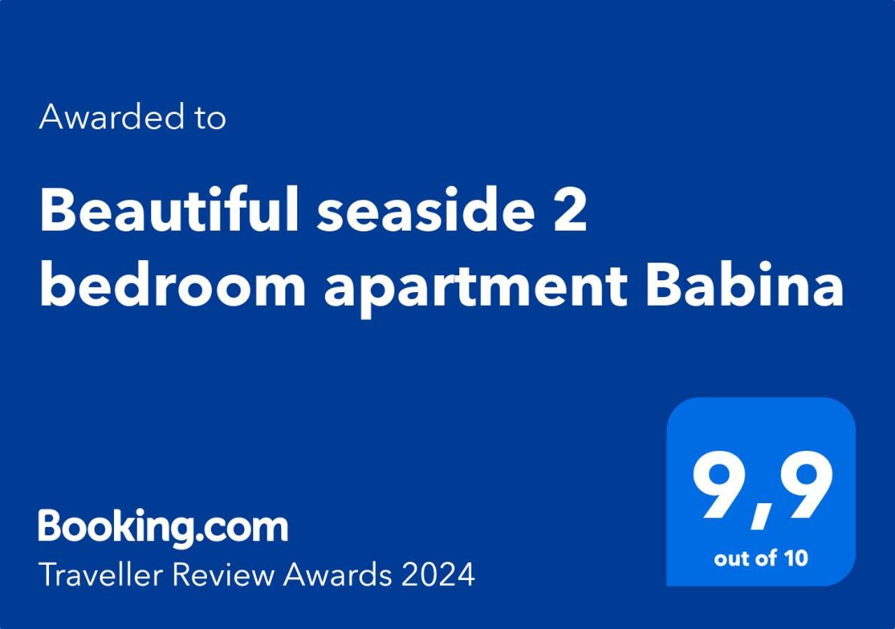 Beautiful Seaside 2 Bedroom Apartment Babina Rabac Exterior foto